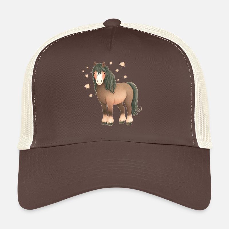 Pferd mit Sternen Trucker Cap