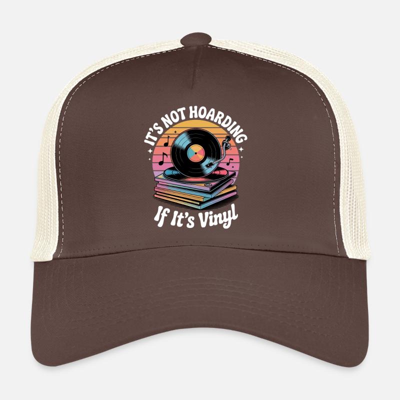 Ce n’est pas de la thésaurisation si c’est du vinyle Casquette trucker 