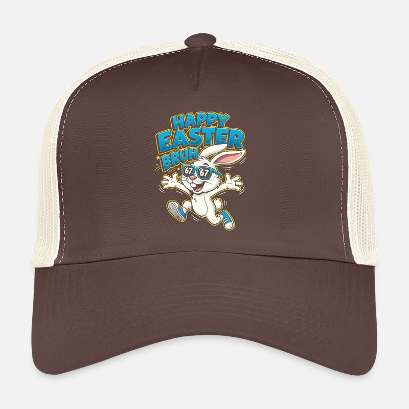 Lunettes de soleil Bruh Bunny de Pâques Casquette trucker 