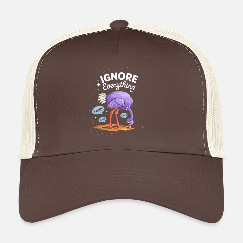 Ignoriere Alles Flamingo Trucker Cap