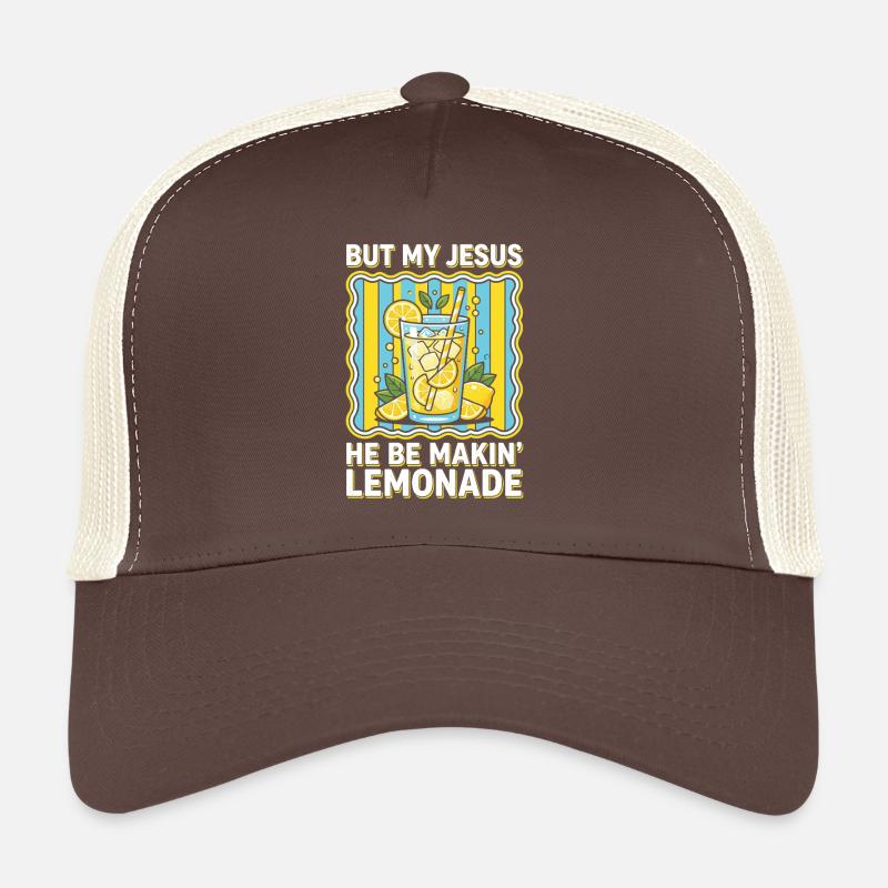 Jésus fait de la limonade – shaker coloré Casquette trucker 