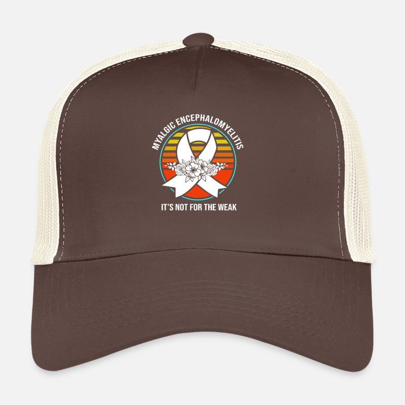 ME CFS - Trucker Cap - Braun/Beige