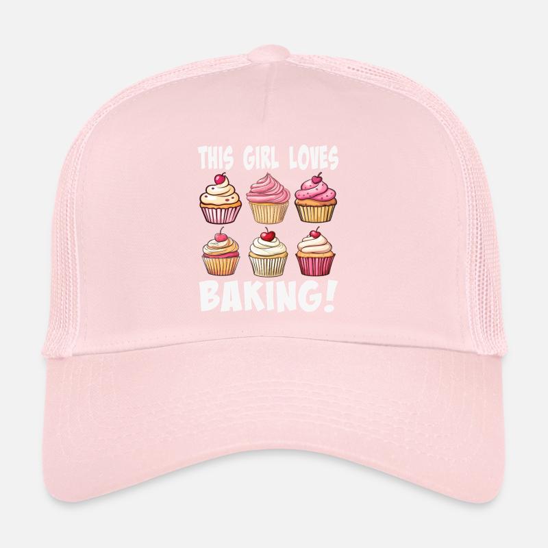Dieses Mädchen liebt Cupcakes Backen Trucker Cap