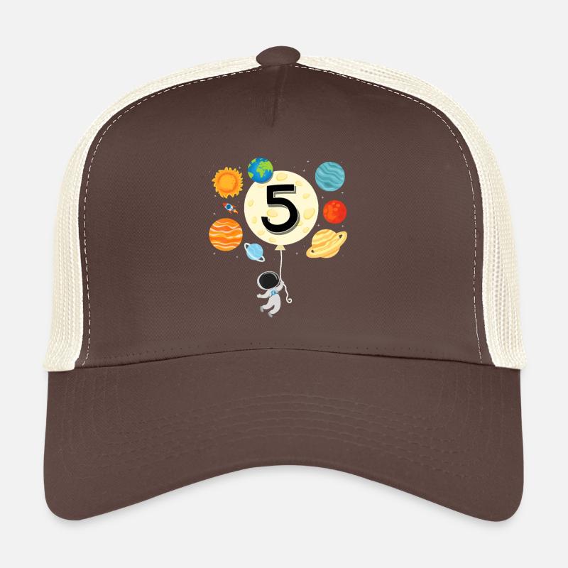 Five Planet Balloon Adventure Trucker Cap