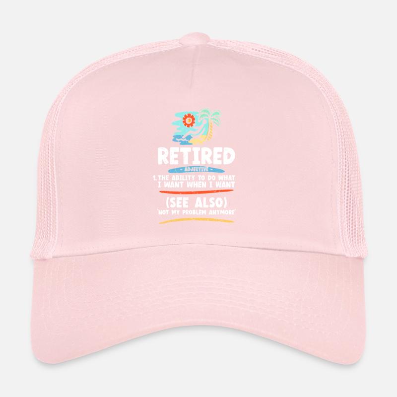 Ancien adjectif Island Tee Casquette trucker 