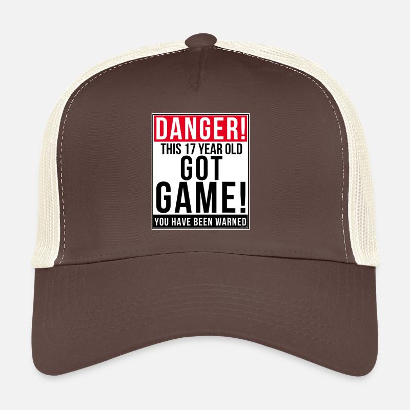 Danger : Seventeen Got Game Casquette trucker 