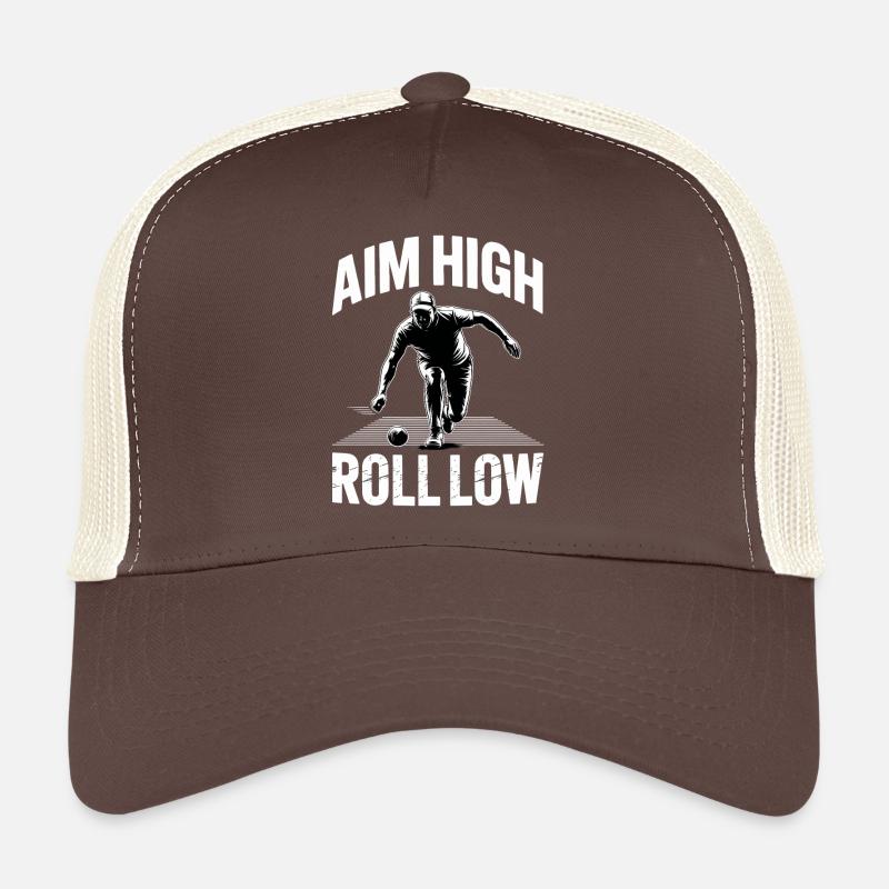 Boccia King Passion de Précision - Casquette trucker  - marron/beige