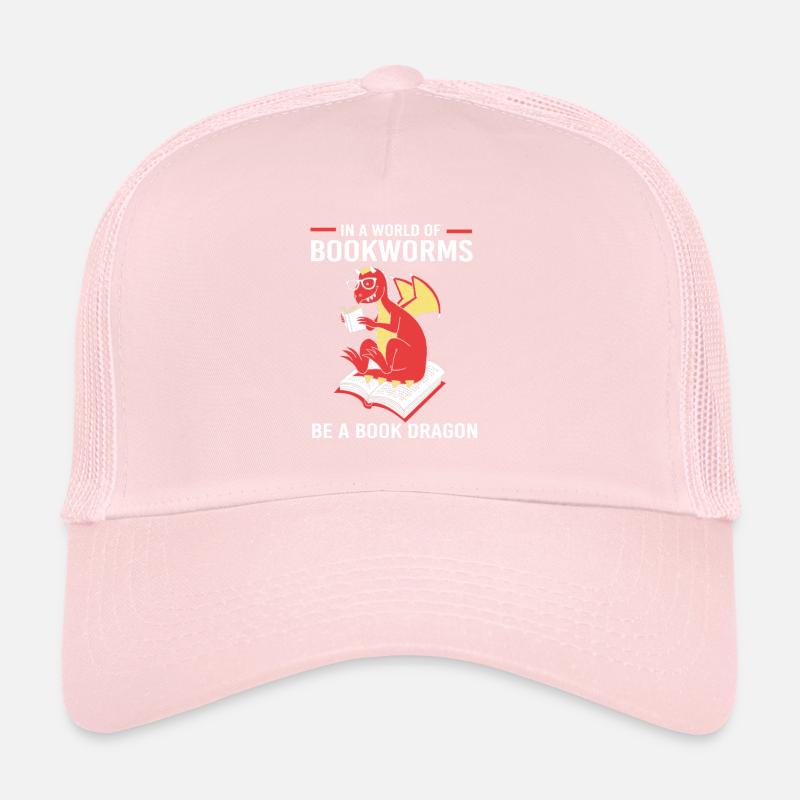 Rat de bibliothèque de bibliothèque Casquette trucker 