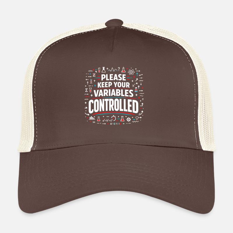 Variables de contrôle | Science de laboratoire Casquette trucker 