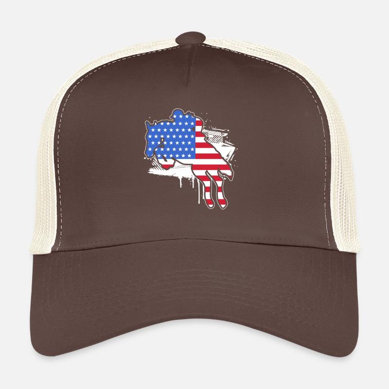 Pferderennen USA 4. Juli Trucker Cap