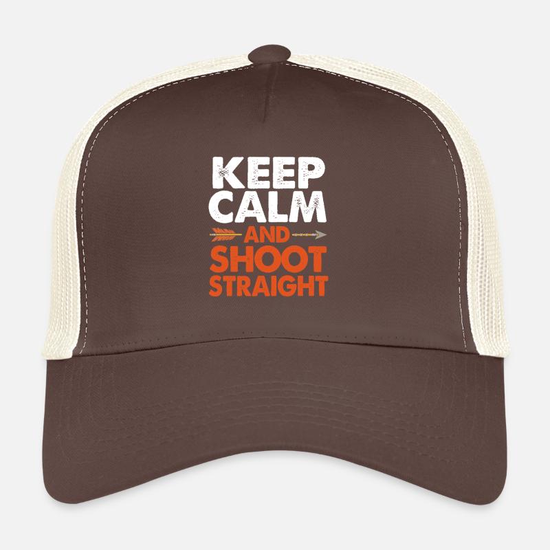 Bogen Bogenschütze Bogenschießen Trucker Cap