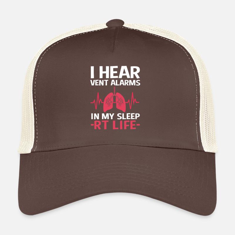 respiration respiratoire oxygène Casquette trucker 