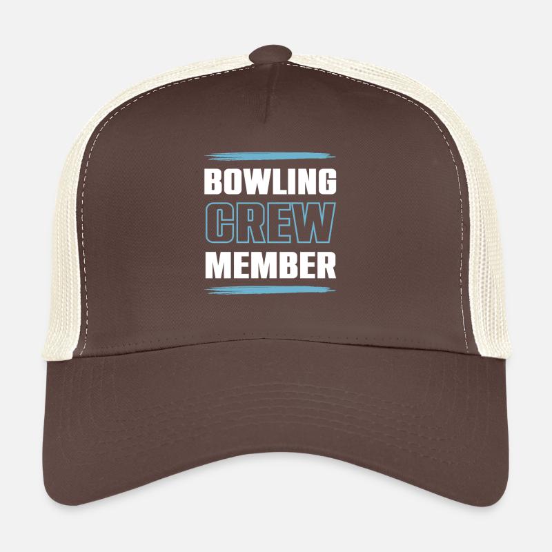 Équipe de bowling Casquette trucker 