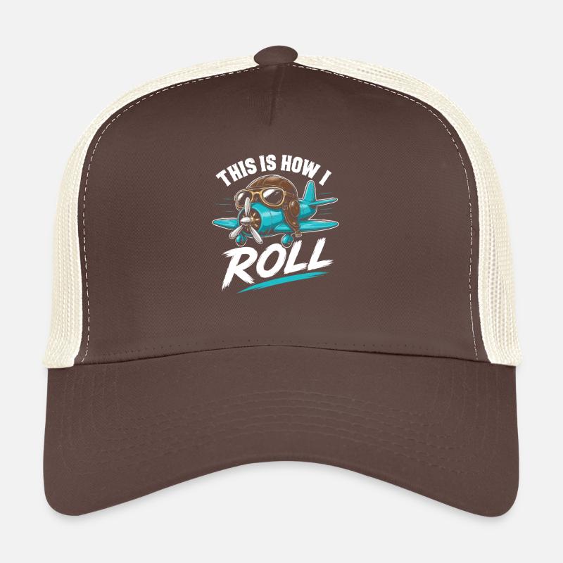 Roulis d’hélice qui dit Casquette trucker 