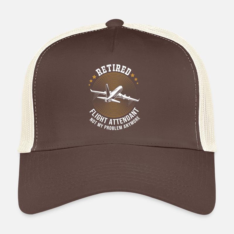 Flight Attendant Stewardess Trucker Cap
