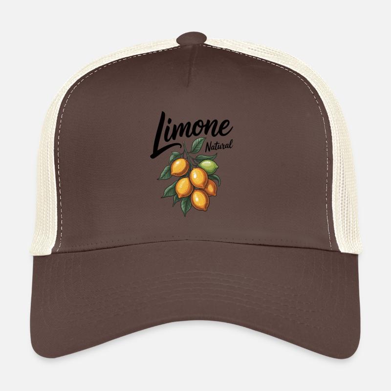 Citron vert Casquette trucker 