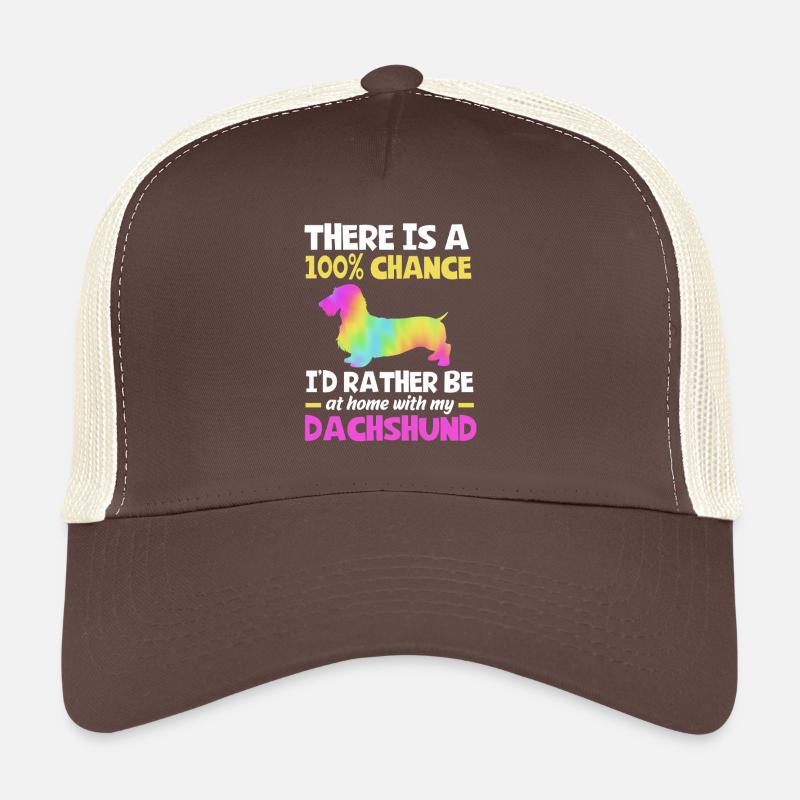 Teckel à poil dur Casquette trucker 