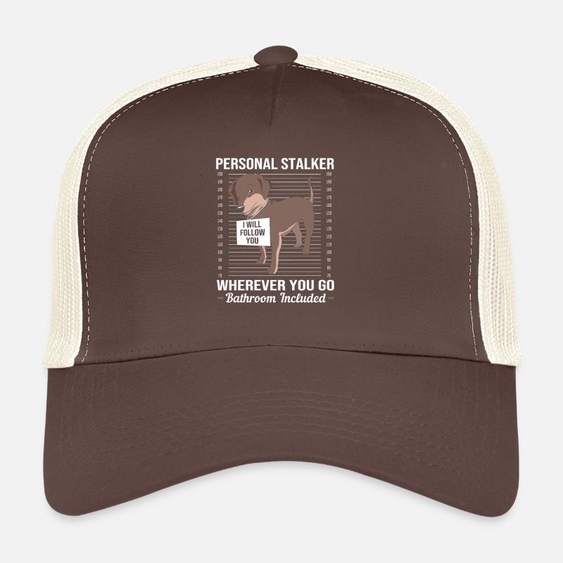 Teckel à poil dur Casquette trucker 