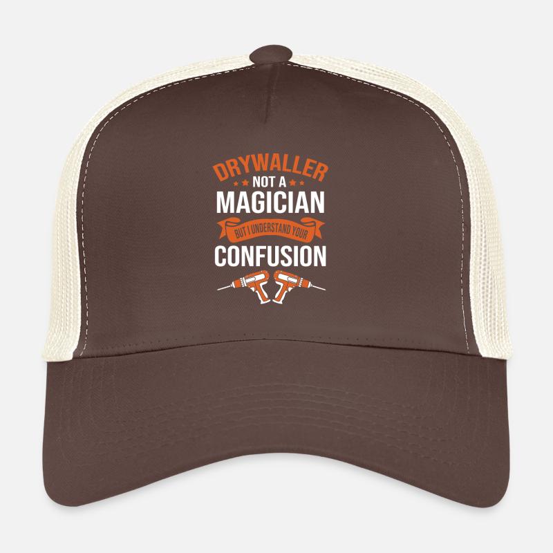 Construction site drywall assembly fitter Trucker Cap