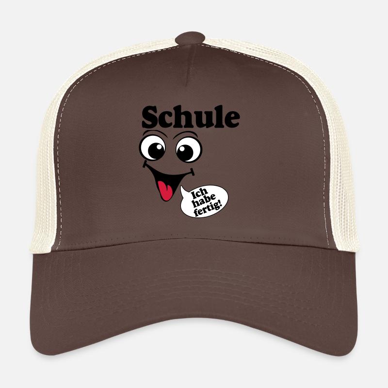 Abschluß , Schule ich habe fertig (25) Trucker Cap