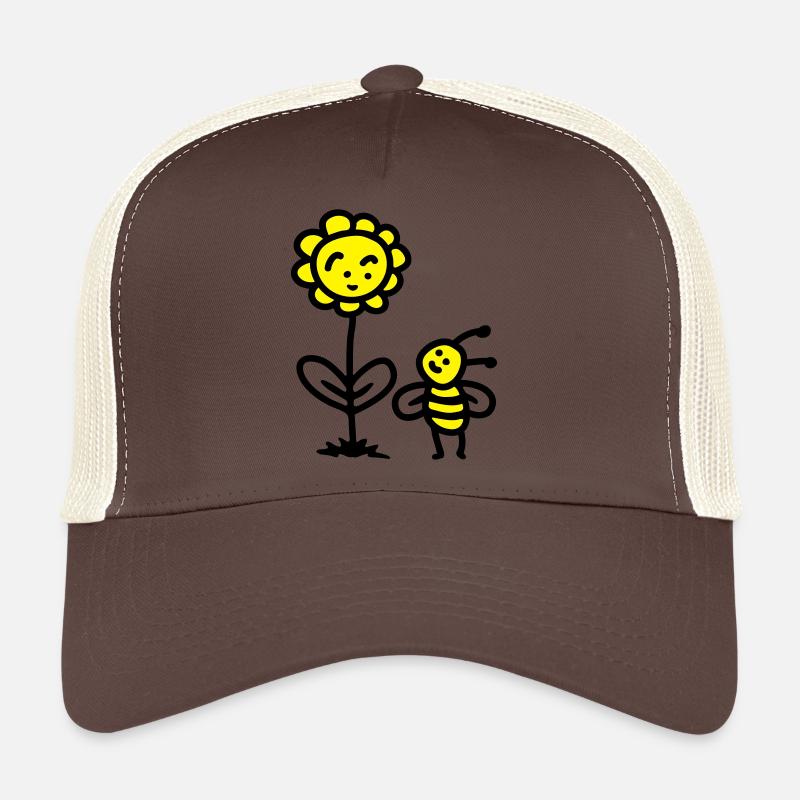 Fleur d'abeille Casquette trucker 