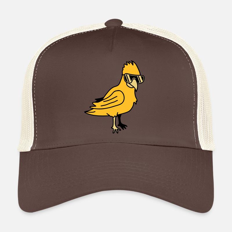 Cool Parrot Bird Casquette trucker 