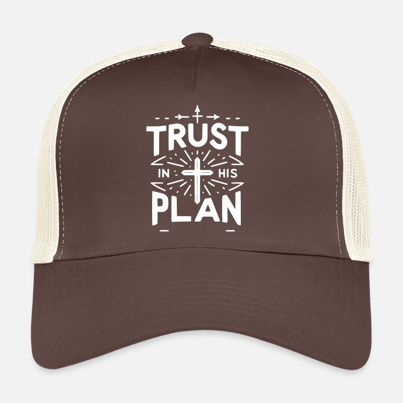 Trust in His Plan Trucker Cap