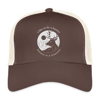 Hunter - Trucker Cap - brown/beige - Front