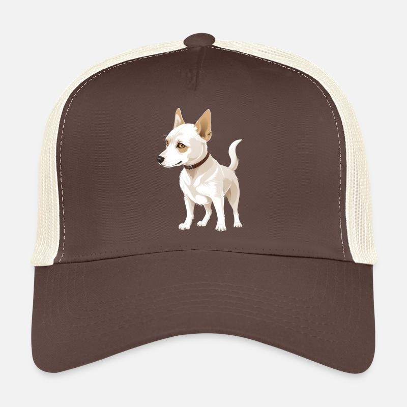 Süßer Hund - Trucker Cap - Braun/Beige