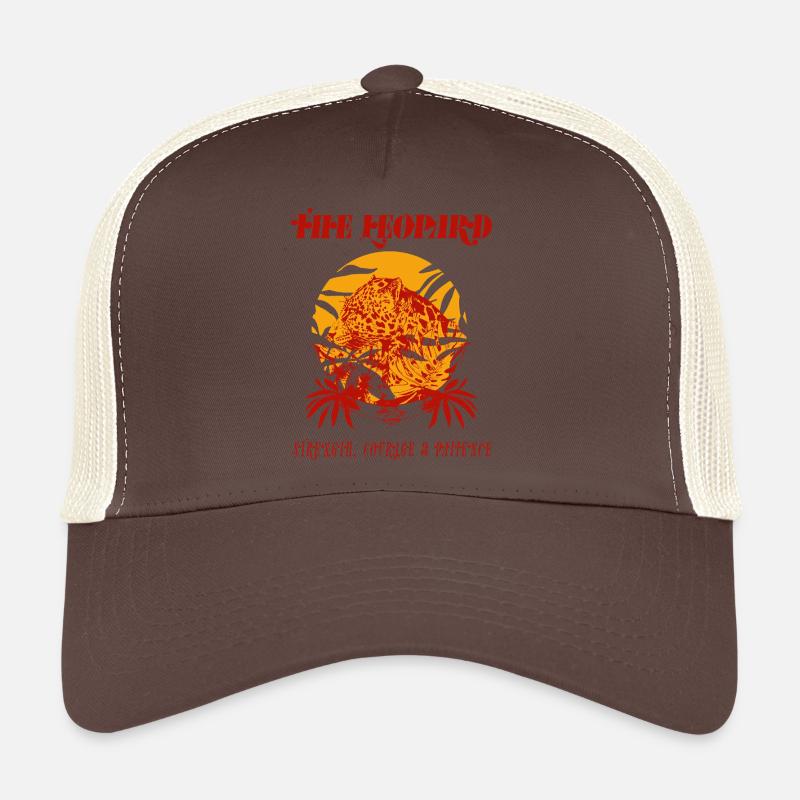 LE LÉOPARD Casquette trucker 