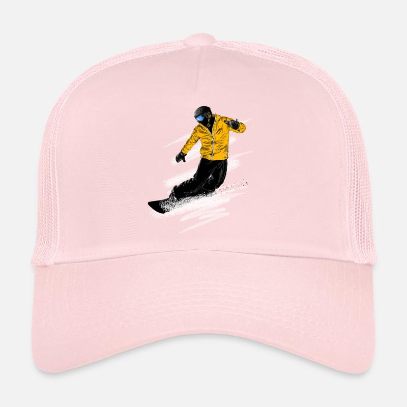 Snowboarder Trucker Cap