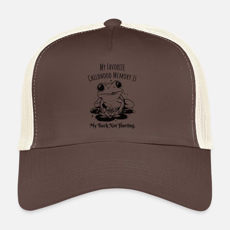 Maux de dos Vintage Frog Casquette trucker 
