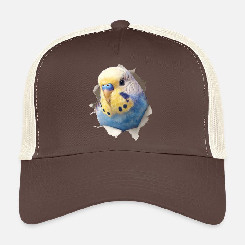 Perruche ondulée Casquette trucker 