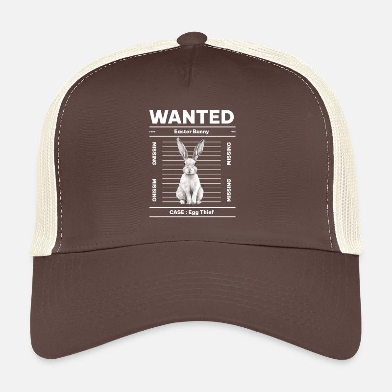 Lapin de Pâques recherché Casquette trucker