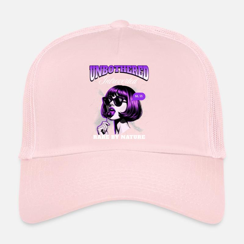 Introverti indifférent Casquette trucker 