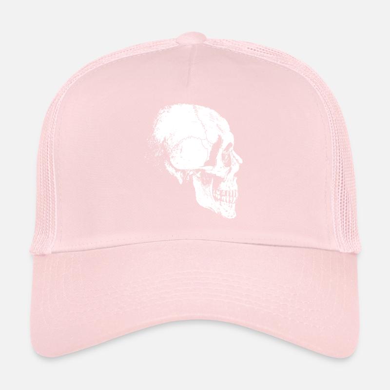 tête squelette Casquette trucker 
