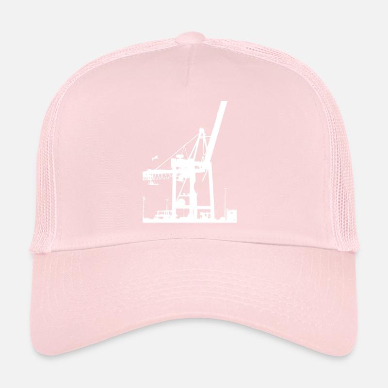 Grue Blanche Casquette trucker 
