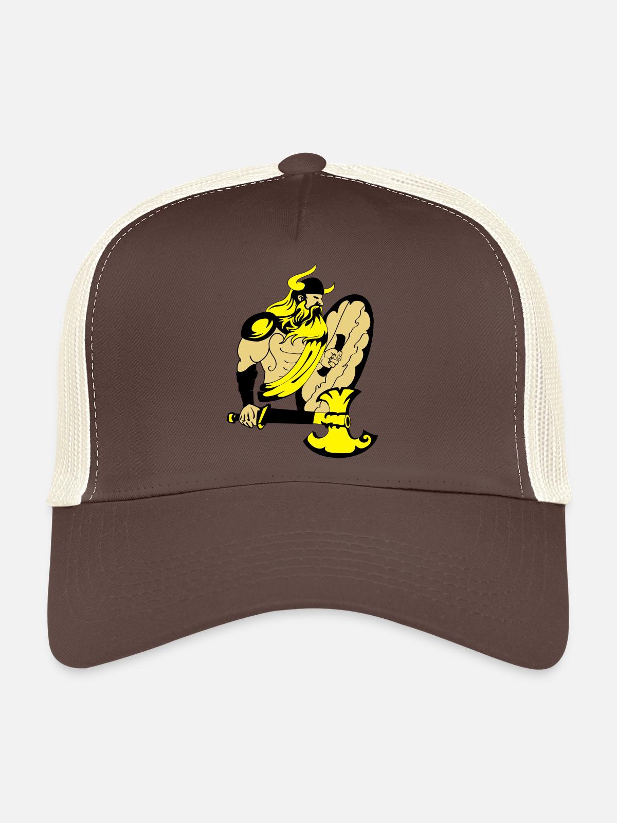 wikinger - Casquette trucker  - marron/beige - Devant