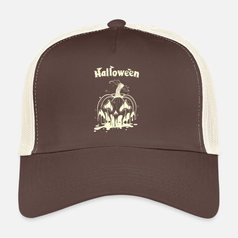 Halloween is comming - Trucker Cap - Braun/Beige