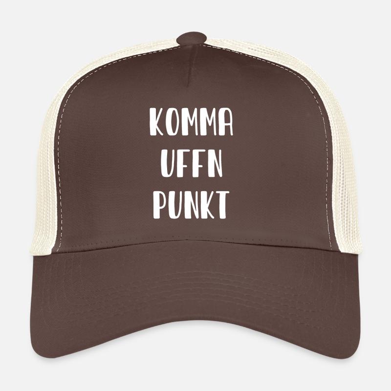 Berlin Dialekt - Komma Uffn Punkt Trucker Cap