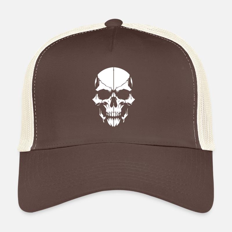 crâne1w Casquette trucker 