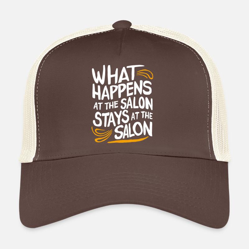 Les secrets du salon : restez dans le salon Casquette trucker 