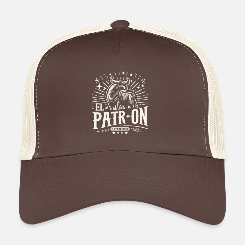 El PatrOn Bull Logo Casquette trucker 