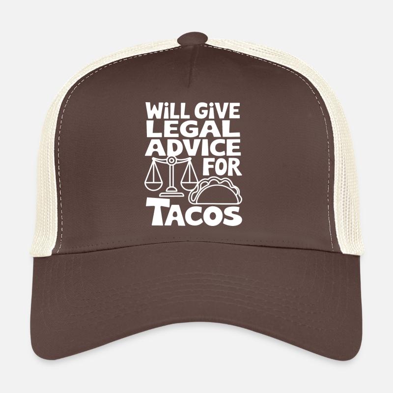 Paragraphes et tacos Casquette trucker 