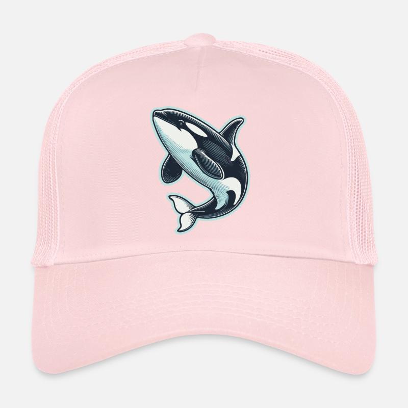 Killer whale Trucker Cap