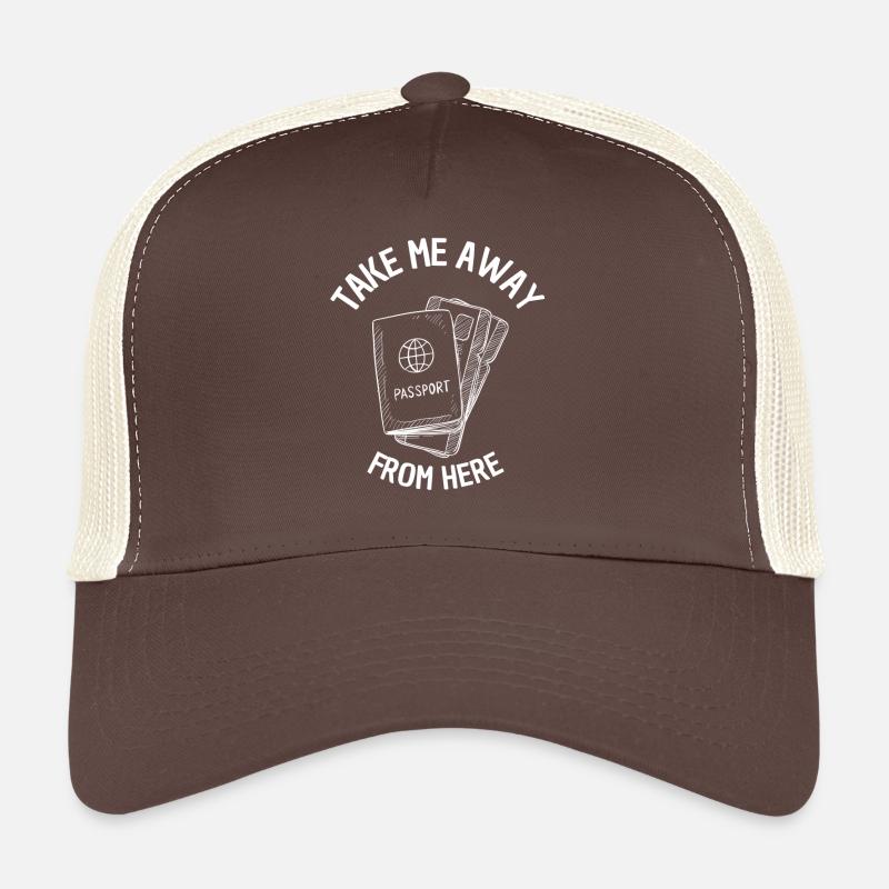 Passport Design Trucker Cap