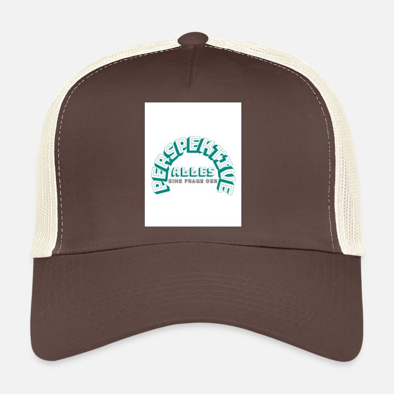 Alles eine Frage der Perspektive Trucker Cap