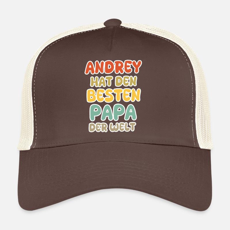 Andrey as a baby Trucker Cap