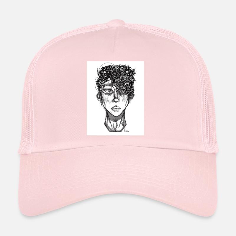 Doodle The Face Trucker Cap