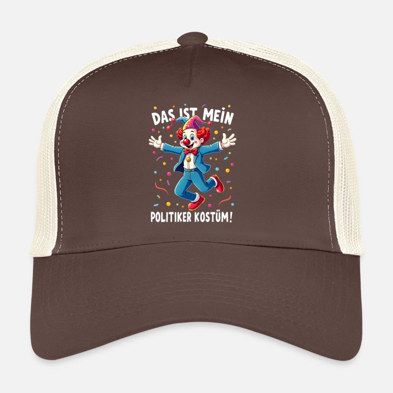 Carnaval costumé Politicien Carnaval Casquette trucker 